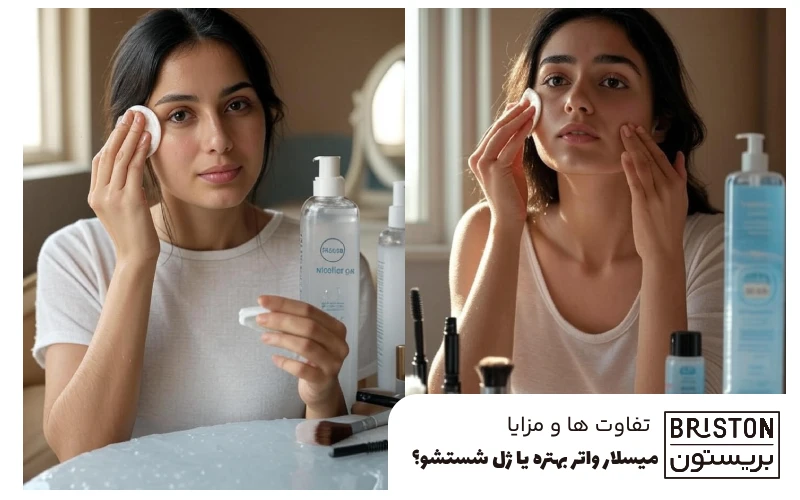 میسلار واتر بهتره یا ژل شستشو؟ تفاوت، مزایا و برتری هر کدام