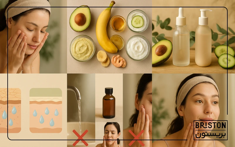 راهنمای کامل پاکسازی صورت در خانه برای پوست خشک